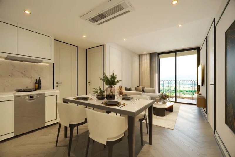 2 Bedroom Apartment in Bang Tao, Phuket at The Ozone Signature Condominium