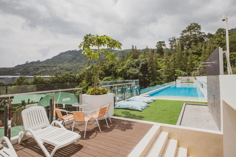 2 Bedroom Apartment 900 meters from the sea for rent in Kamala, Phuket at Fantasea Condo Kamala