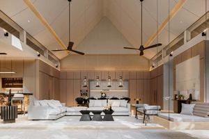 Modern Asian style villa with pool in Cherng Talai area, Phuket in Erawana Grand