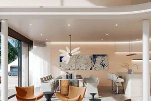 Three-storey villa with sea view in Kata area, Phuket in Aurora Villa complex