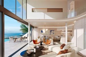 Three-storey villa with sea view in Kata area, Phuket in Aurora Villa complex