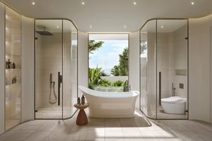 Three-storey villa with sea view in Kata area, Phuket in Aurora Villa complex