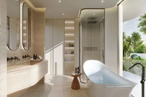 Three-storey villa with sea view in Kata area, Phuket in Aurora Villa complex