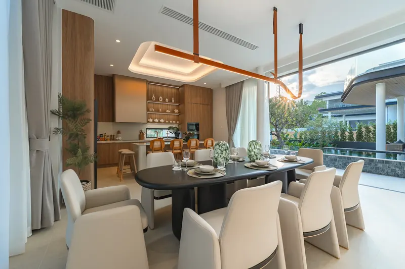 Interior of villa in Choeng Thale