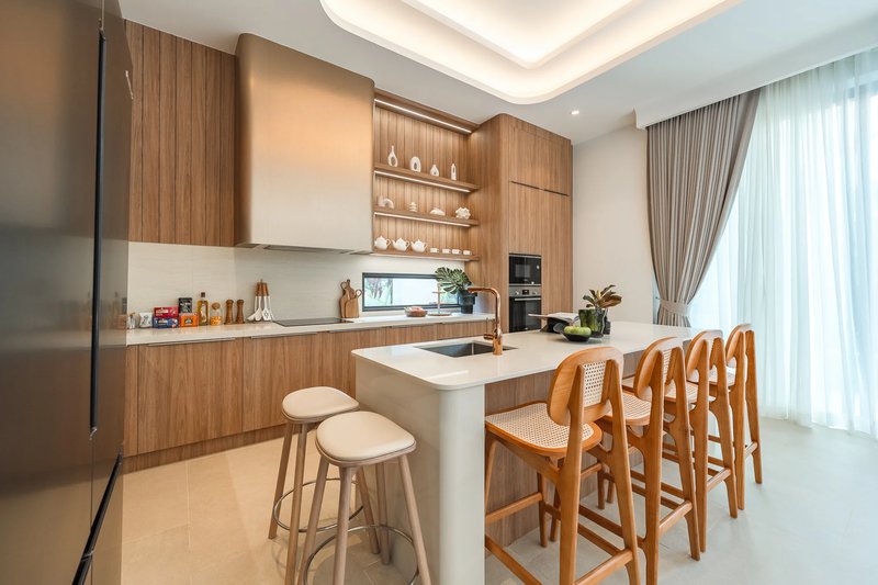 Two-storey villa with private pool and 4 bedrooms in Talang area, Phuket in Nature's Rest Villa Cherngtalay complex