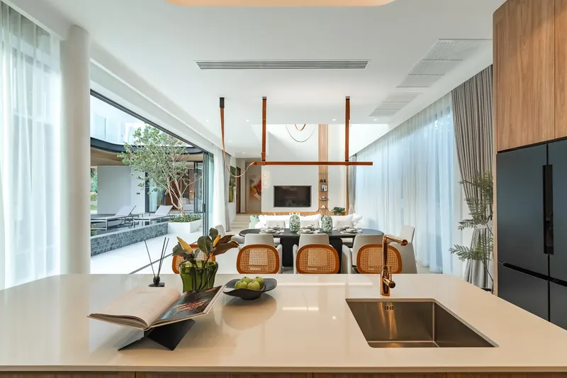 Interior of villa in Choeng Thale