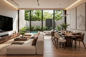 Interior of townhouse in Rawai