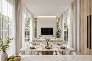 Interior of villa in Rawai