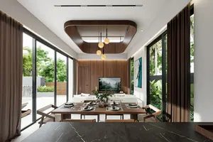 Interior of villa in Bangtao