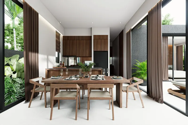 Interior of villa in Bangtao