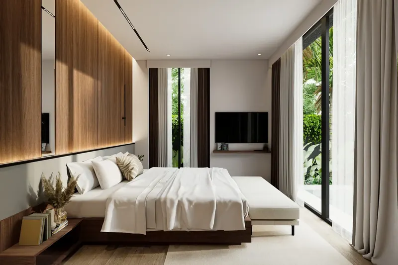 Interior of villa in Bangtao