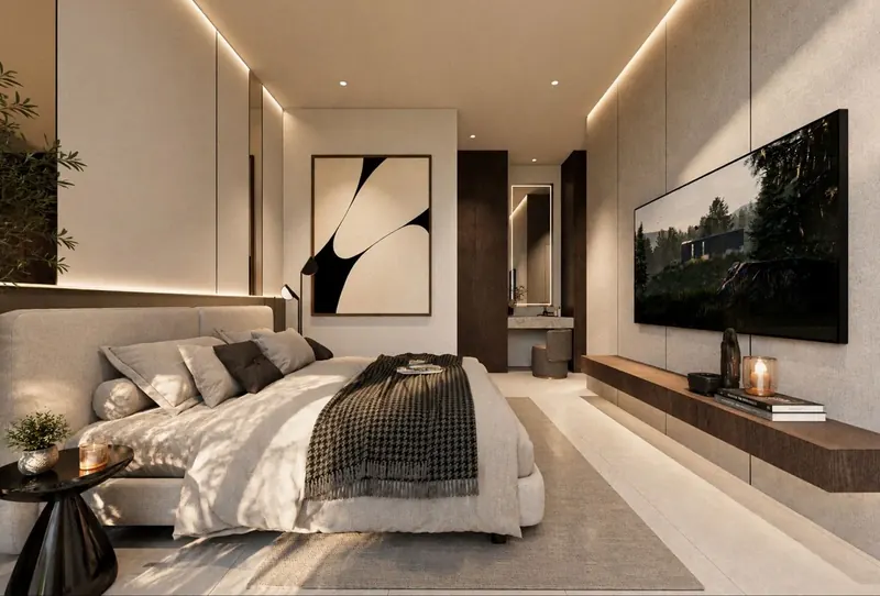 Interior of townhouse in Rawai