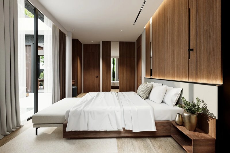 Вилла с 3 спальнями и частным бассейном на Банг Тао, Пхукет в комплексе Aileen Residence Bangtao