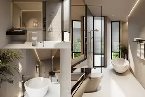 Interior of townhouse in Rawai
