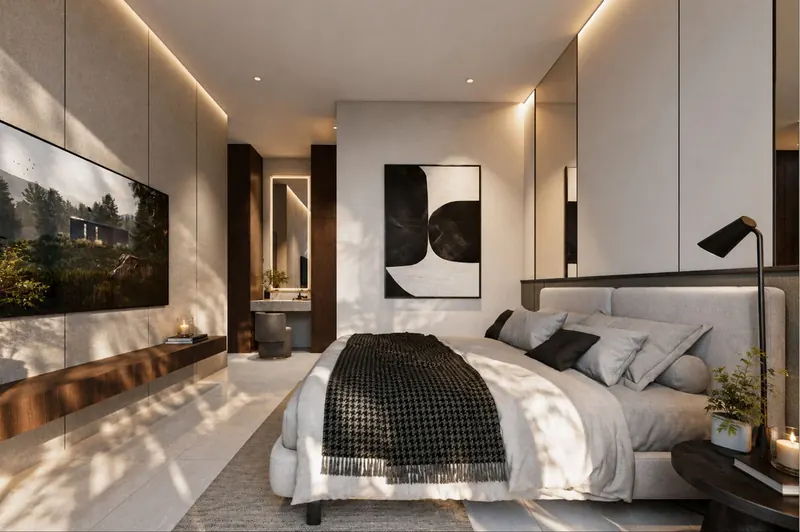 Interior of townhouse in Rawai