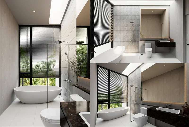 Interior of townhouse in Rawai