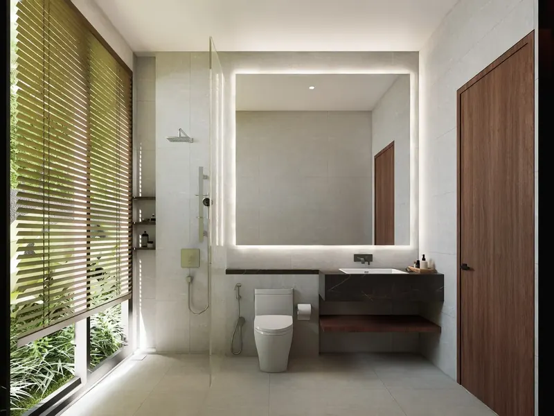 Interior of villa in Bangtao