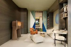 Interior of villa in Ко Каео