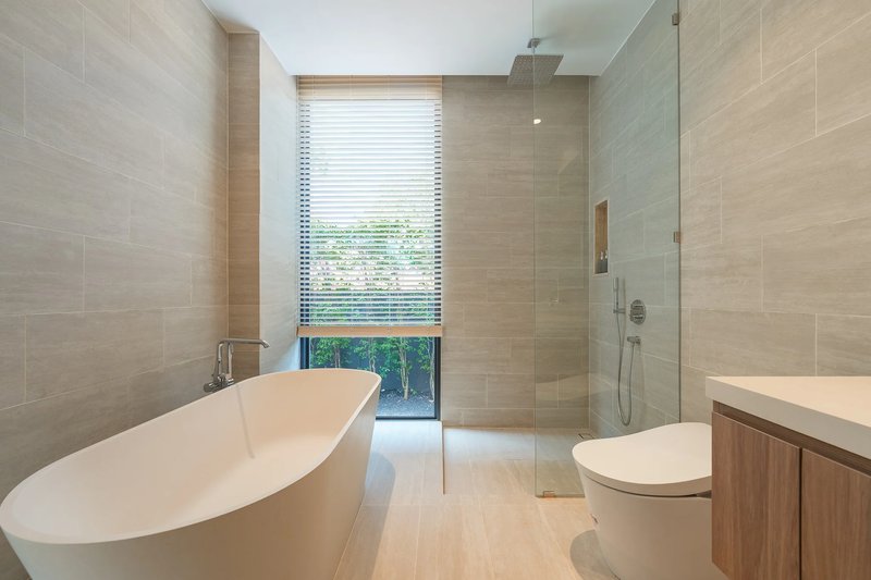 Two-storey villa with private pool and 4 bedrooms in Talang area, Phuket in Nature's Rest Villa Cherngtalay complex