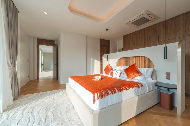 Two-storey villa with private pool and 4 bedrooms in Talang area, Phuket in Nature's Rest Villa Cherngtalay complex