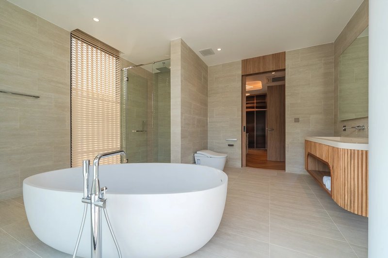 Two-storey villa with private pool and 4 bedrooms in Talang area, Phuket in Nature's Rest Villa Cherngtalay complex