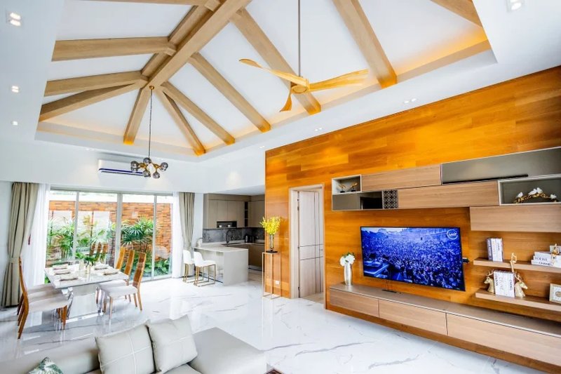 วิลล่า 3 ห้องนอนพร้อมสระว่ายน้ำส่วนตัวในพื้นที่ถลาง,ภูเก็ต