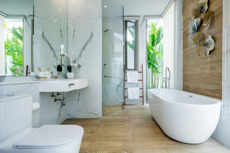 วิลล่า 3 ห้องนอนพร้อมสระว่ายน้ำส่วนตัวในพื้นที่ถลาง,ภูเก็ต