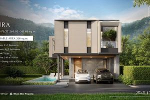 Two-storey 3 bedroom villa with private pool in Bang Tao area, Phuket at The Title Villa Kirara Bang-Tao