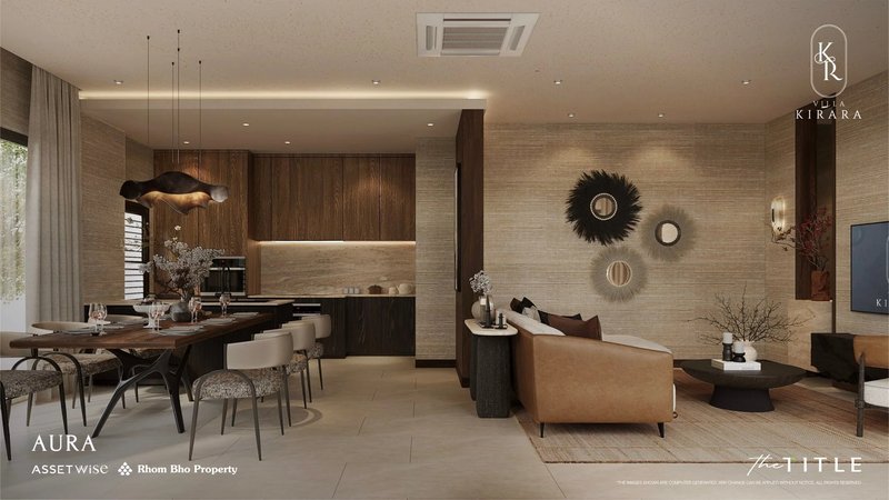 Two-storey 3 bedroom villa with private pool in Bang Tao area, Phuket at The Title Villa Kirara Bang-Tao