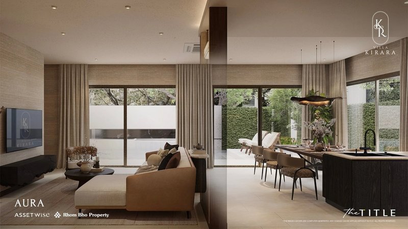 Two-storey 3 bedroom villa with private pool in Bang Tao area, Phuket at The Title Villa Kirara Bang-Tao