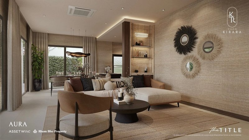 Two-storey 3 bedroom villa with private pool in Bang Tao area, Phuket at The Title Villa Kirara Bang-Tao