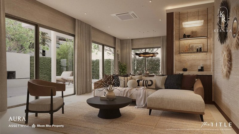 Two-storey 3 bedroom villa with private pool in Bang Tao area, Phuket at The Title Villa Kirara Bang-Tao