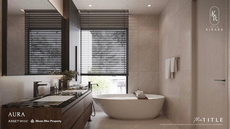 Two-storey 3 bedroom villa with private pool in Bang Tao area, Phuket at The Title Villa Kirara Bang-Tao