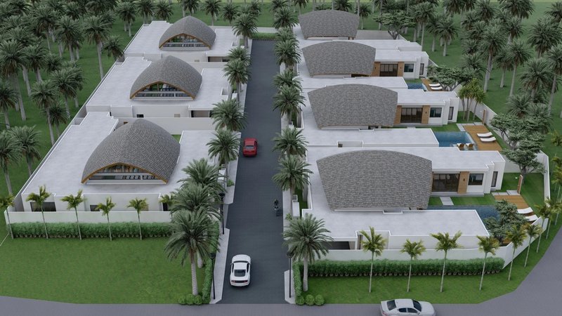 3 Bedroom Villa with private pool in Talang Area, Phuket at Ketthawa Villas Phuket