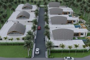 3 Bedroom Villa with private pool in Talang Area, Phuket at Ketthawa Villas Phuket