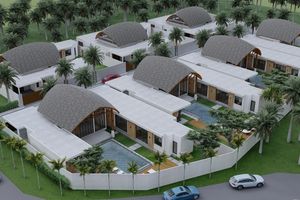 3 Bedroom Villa with private pool in Talang Area, Phuket at Ketthawa Villas Phuket