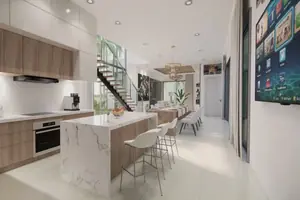 ห้องครัวของวิลล่า ในกะรน
