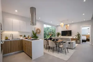 Kitchen of villa in Mai Khao
