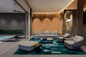 ห้องนั่งเล่นของคอนโดมิเนียม ในกมลา