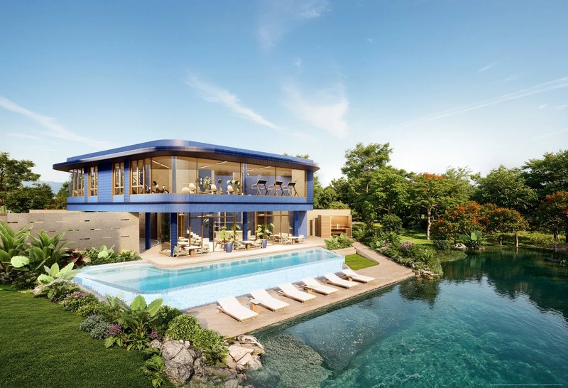 Two-storey villa with private pool next to the Lagoon, Phuket in Sri Panwa Lagoon Complex