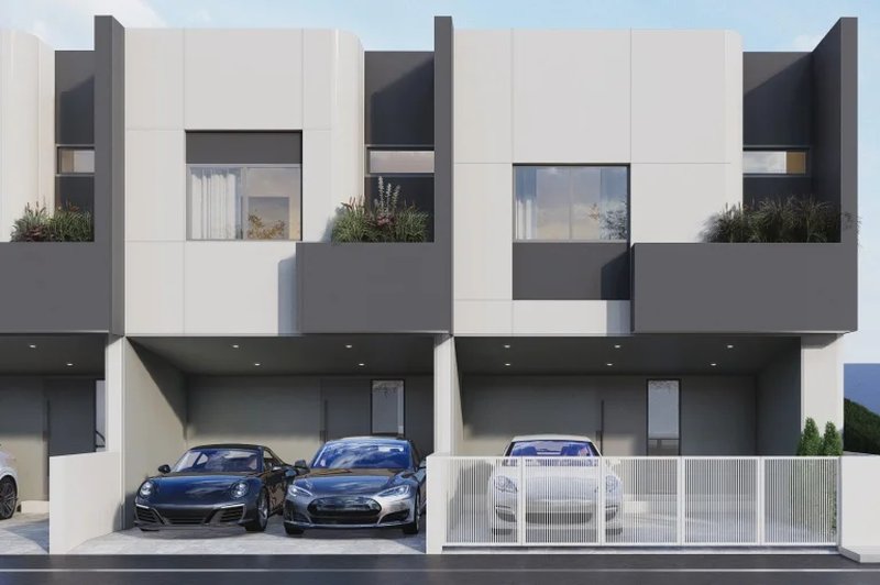 Modern two-storey 3 bedroom house in Ratsada area, Phuket in Midori Complex