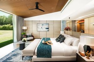 Luxury villa with pool on the lake in Laguna area, Phuket in the elite complex Laguna Lakelands Waterfront Villas