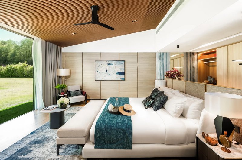 Luxury villa with pool on the lake in Laguna area, Phuket in the elite complex Laguna Lakelands Waterfront Villas