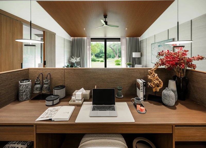 Luxury villa with pool on the lake in Laguna area, Phuket in the elite complex Laguna Lakelands Waterfront Villas