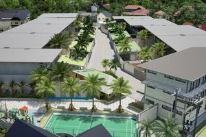 Two-storey villa with 4 bedrooms and a swimming pool 950 meters from Rawai Beach, Phuket in Orbita Villa-Town complex
