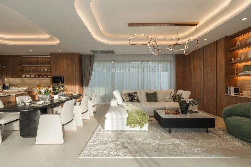 Two-storey 4 bedroom villa with private pool in Rawai area, Phuket at Nature's Rest Villa Saiyuan