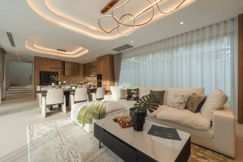 Two-storey 4 bedroom villa with private pool in Rawai area, Phuket at Nature's Rest Villa Saiyuan