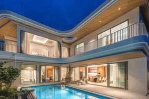 Two-storey 4 bedroom villa with private pool in Rawai area, Phuket at Nature's Rest Villa Saiyuan