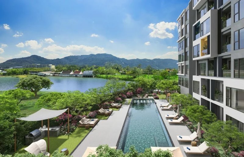 3 Bedroom Apartment next to the Lagoon, Phuket at Laguna Lake Residences Aster