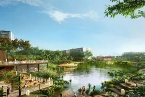 3 Bedroom Apartment next to the Lagoon, Phuket at Laguna Lakelands Waterside Residences